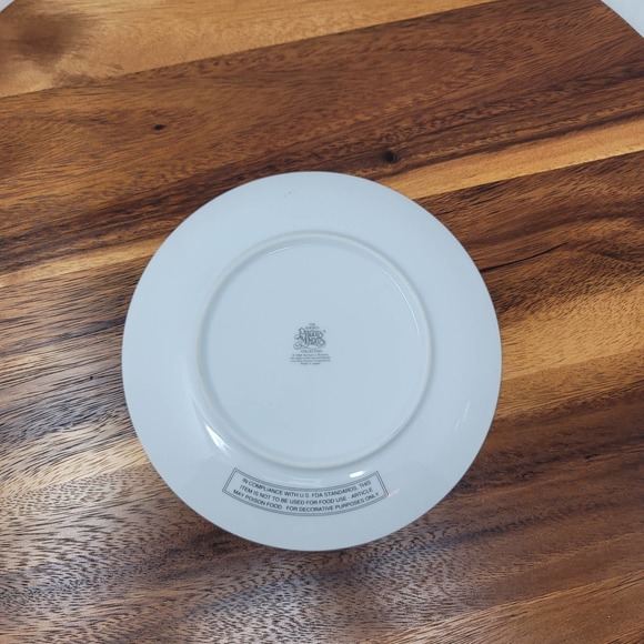 Precious Moments Vintage Blessed Are The Peace Makers Plate - Picture 3 of 5